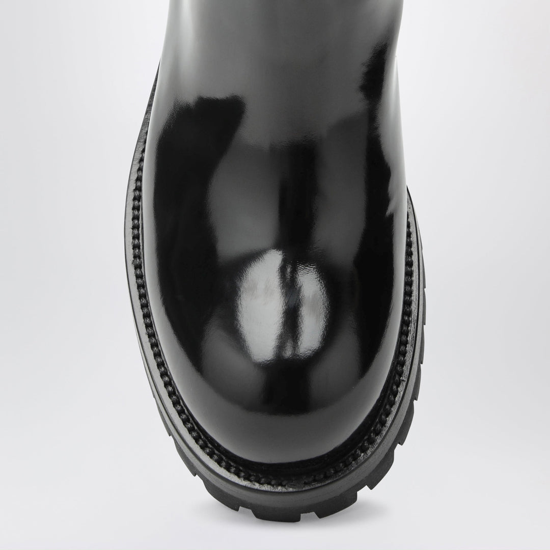 Dolce&Gabbana Bernini Black Suede Ankle Boots