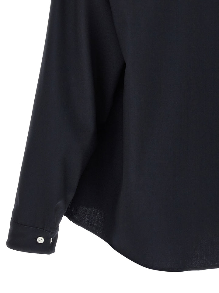 Marni Tropical Wool Camicie - Blu | 7ac5fee3dd757b34bddafa20d3471683db92257d