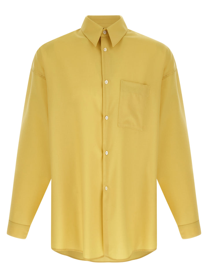 Marni Tropical Wool Camicie - Giallo | e48c4c512b5946b4a733d9486467d227122d2479