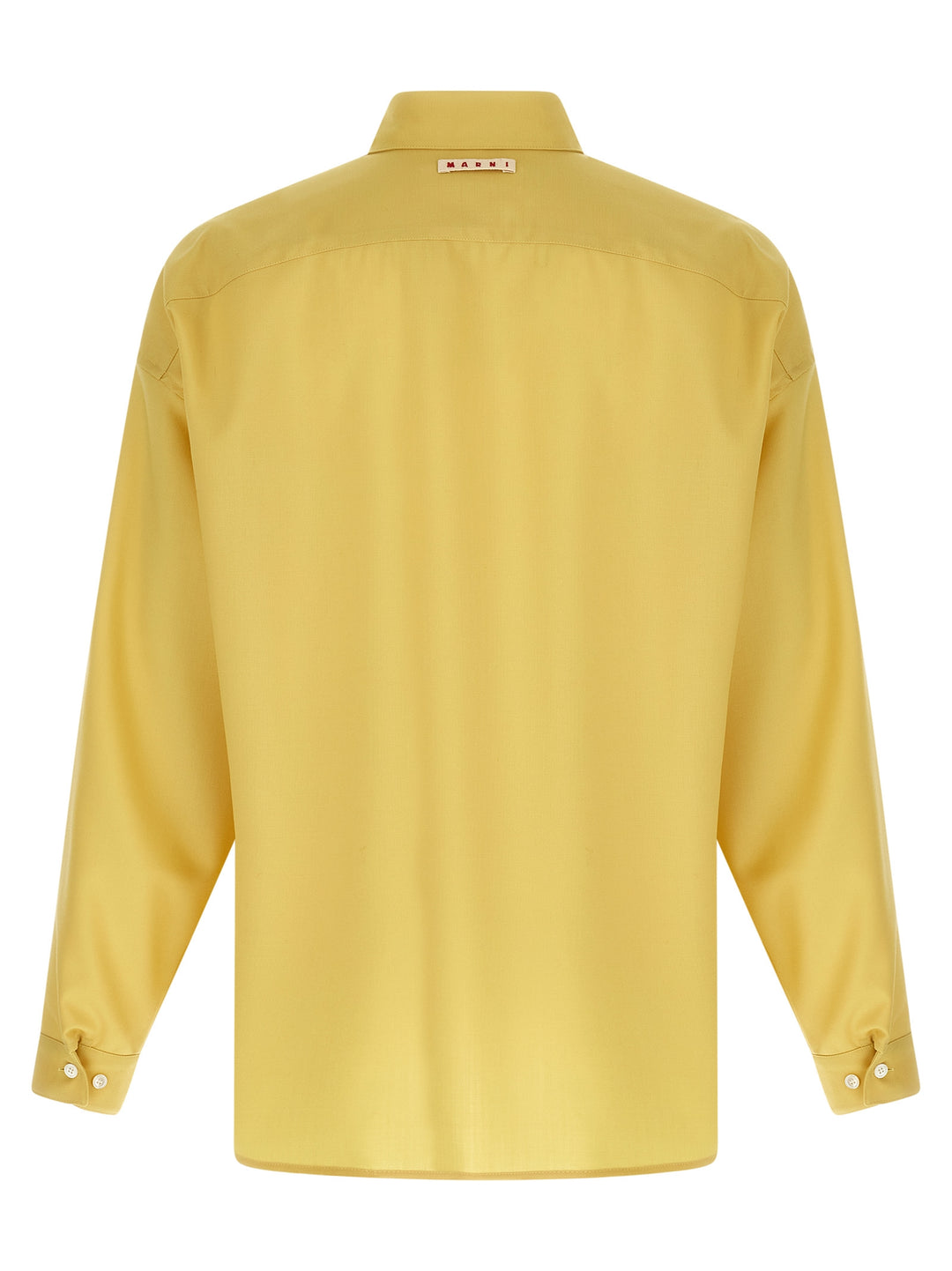 Marni Tropical Wool Camicie - Giallo | 75b58a310e5c2b9e44f710c21f378a8ca8067b52