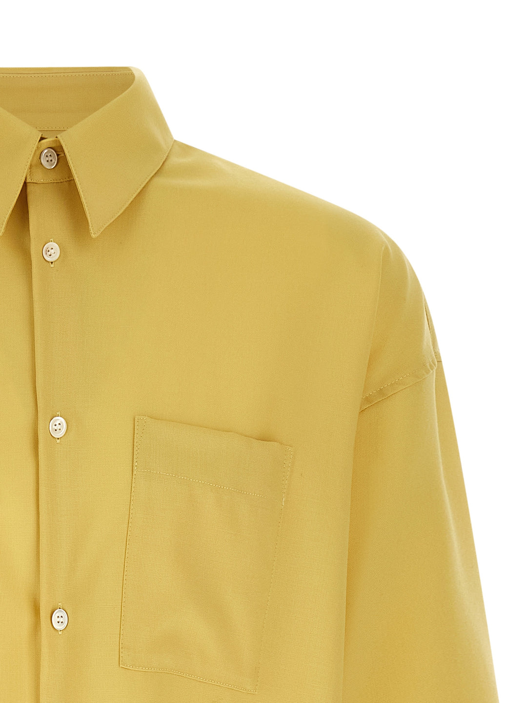 Marni Tropical Wool Camicie - Giallo | 706f14454027e7fb76857ae47835b78263c0ea43