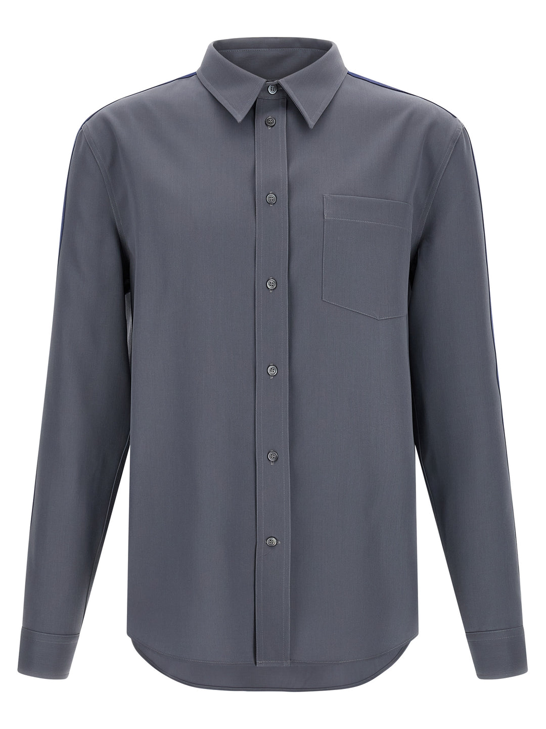 Marni Wool Shirt Camicie - Grigio | d7ea1442411e1c9fcc1d3e3c387f4ccd61e76589