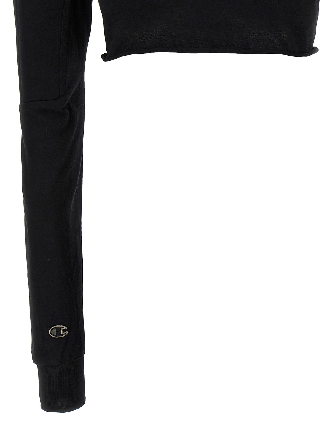 Rick Owens Champion X Rick Owens Sweater Maglioni - Nero | e5f08b814321edb40601ecb5166e8ed3a6e7340d