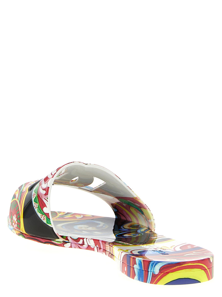 Dolce & Gabbana Bianca Sandali - Multicolor | 0dbf7d6d21374e348ad8392c48e8560450b1d679