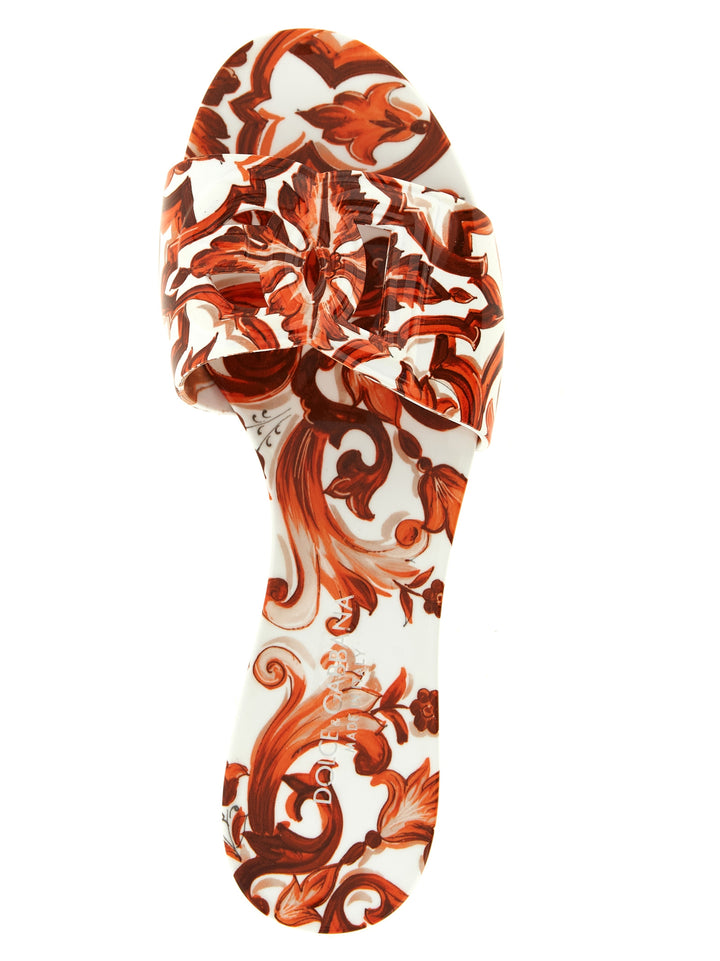 Dolce & Gabbana Bianca Sandali - Arancione | d3cbd2bb5a55facc8d2a6b75803cc8174cebd0c7