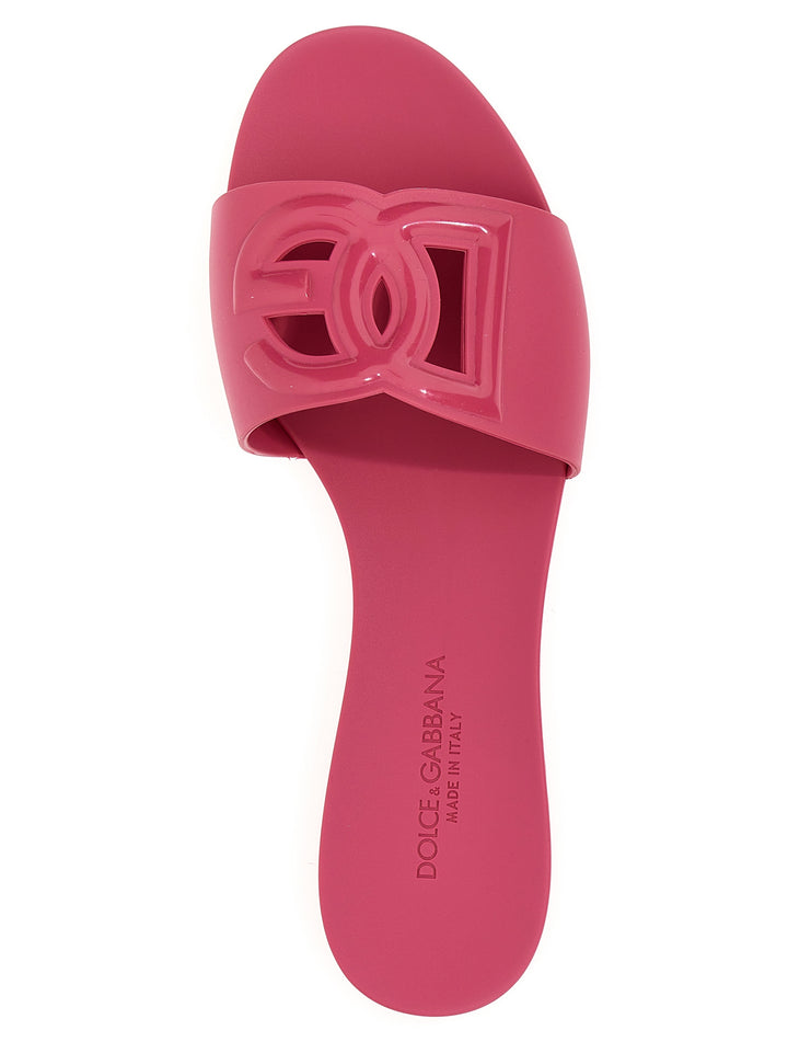 Dolce & Gabbana Bianca Sandali - Fucsia | 367397cc76aedea7ac3ecac0c072bec07c71cbcf