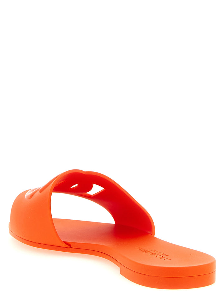 Dolce & Gabbana Bianca Sandali - Arancione | 07dd92706af54ad85473bd2107b7faa637409de8