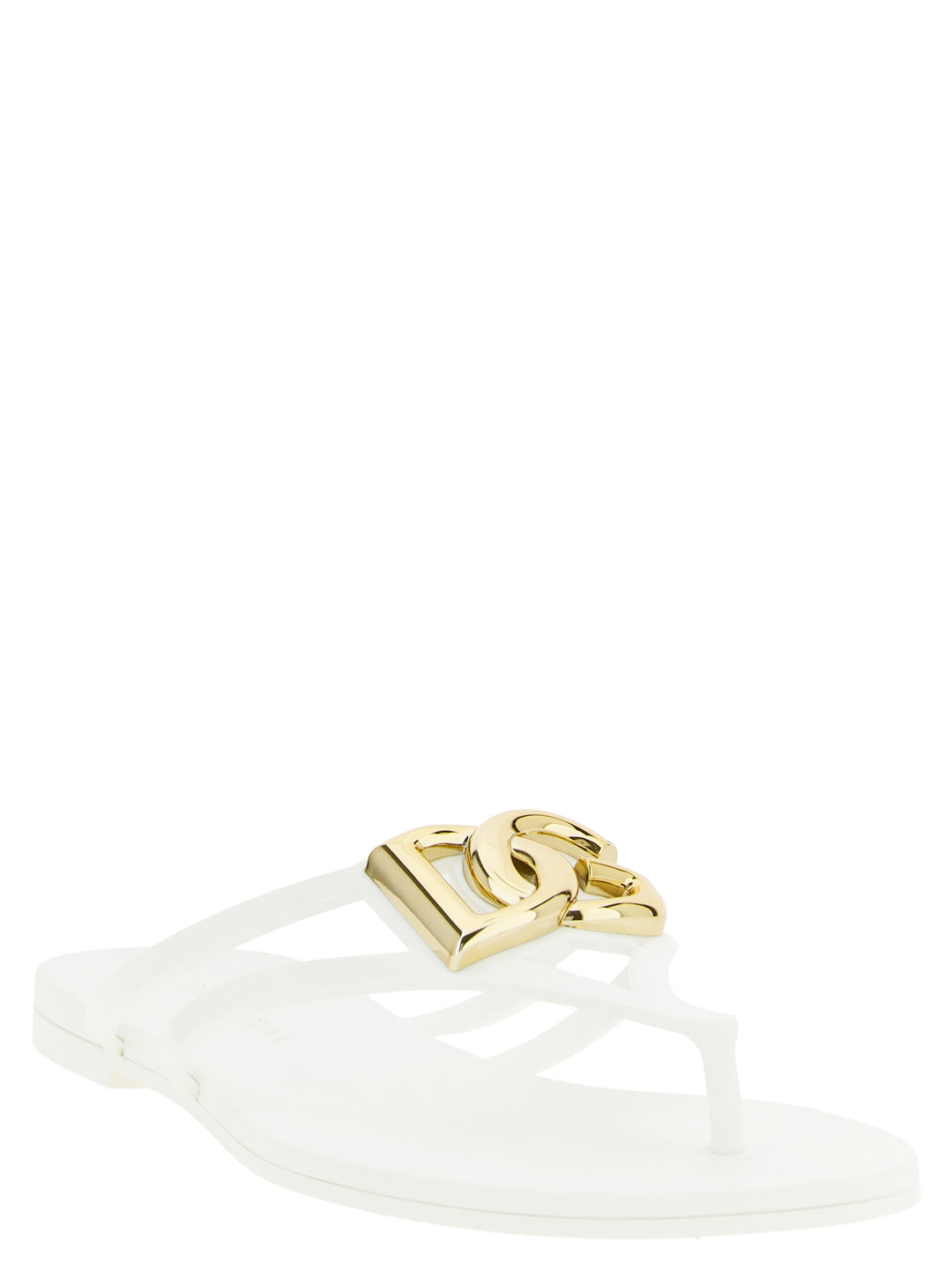 Dolce & Gabbana Beachwear Sandali - Bianco | 868f546f598db2c11955584febb96d592df482fb