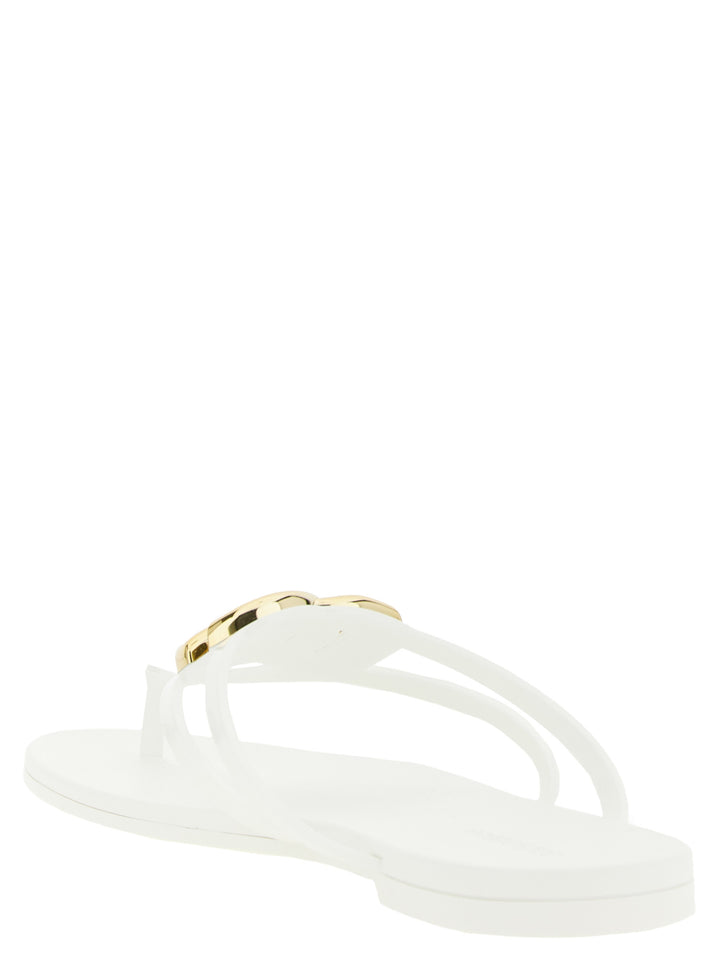 Dolce & Gabbana Beachwear Sandali - Bianco | 5eabf286b821ad98f0bf5732f5dcf843bbfabb18