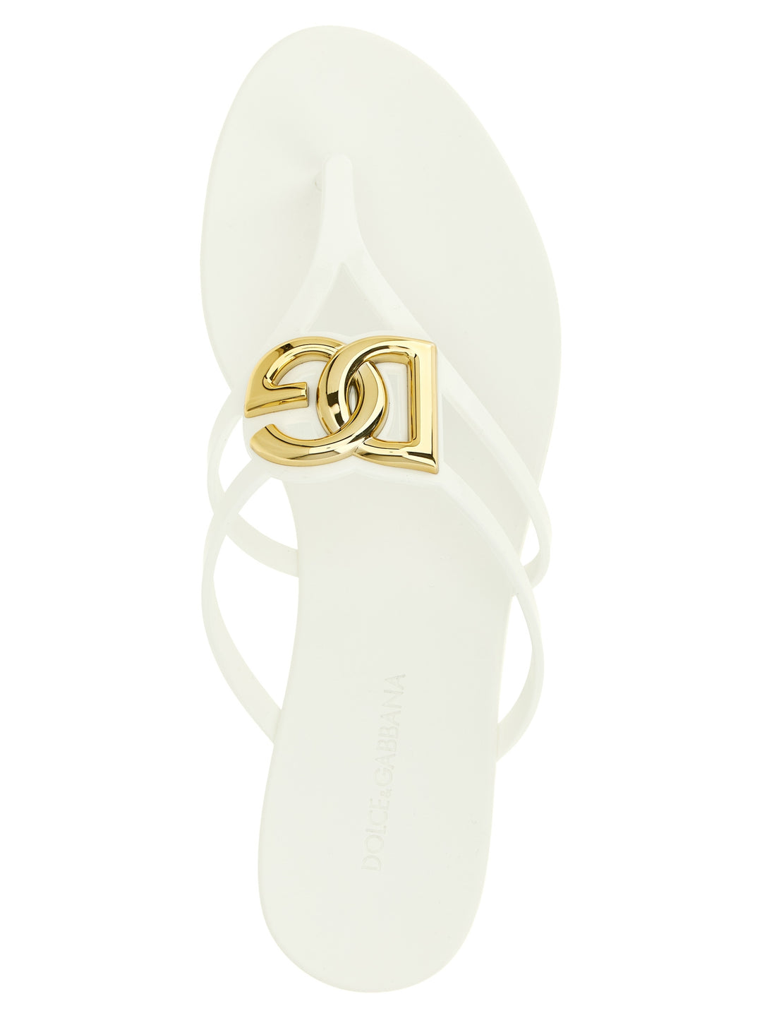 Dolce & Gabbana Beachwear Sandali - Bianco | 35361db6a07ebbb9041500fbeba8ef5f5355929e