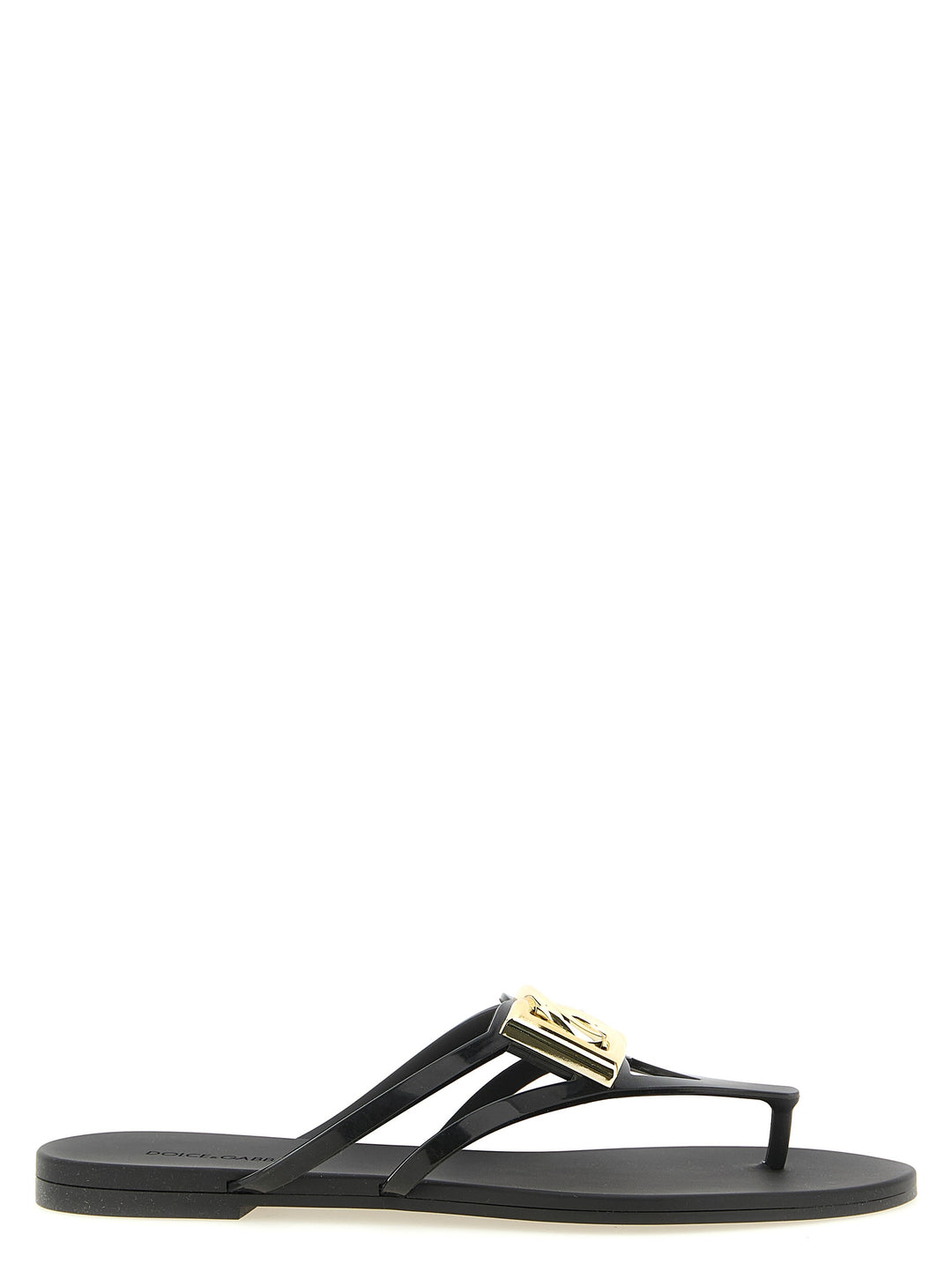Dolce & Gabbana Beachwear Sandali - Nero | c6ba22f6971fe60e33cce74339f298b69509f3ca