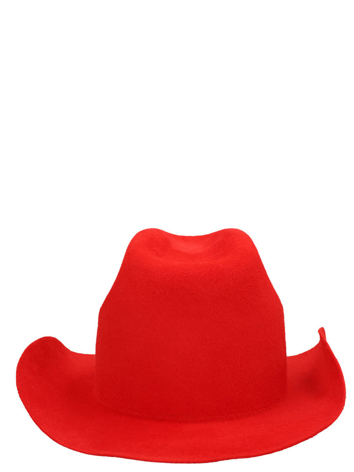 Wide Brim Hat Cappelli Rosso