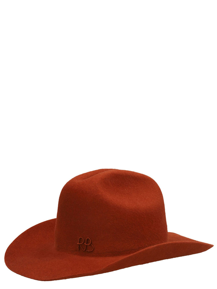 Wide Brim Hat Cappelli Marrone