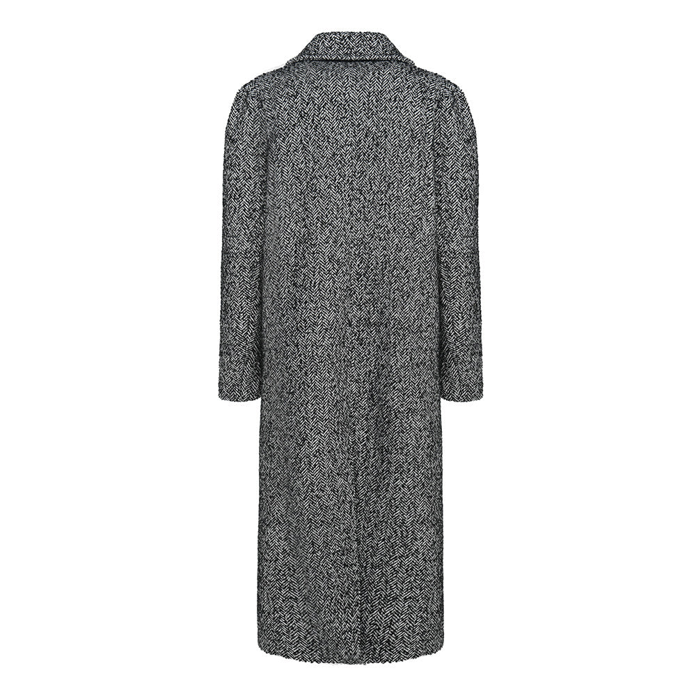 Cappotto Elisee Grigio in Lana