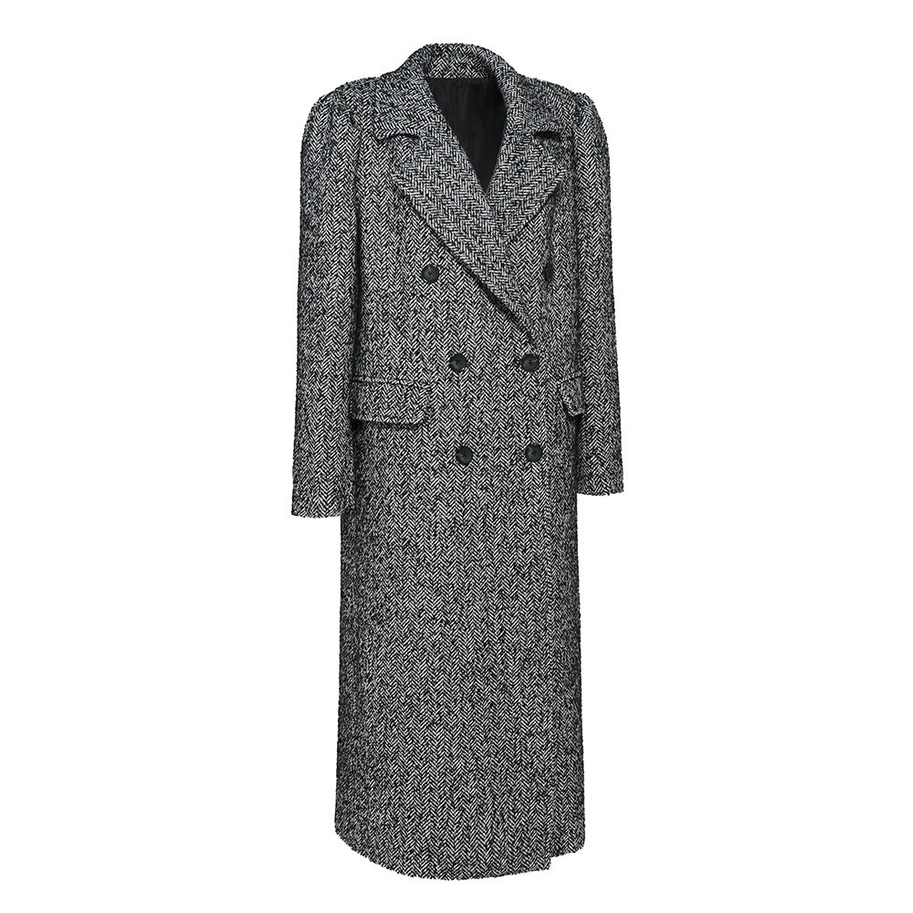 Cappotto Elisee Grigio in Lana
