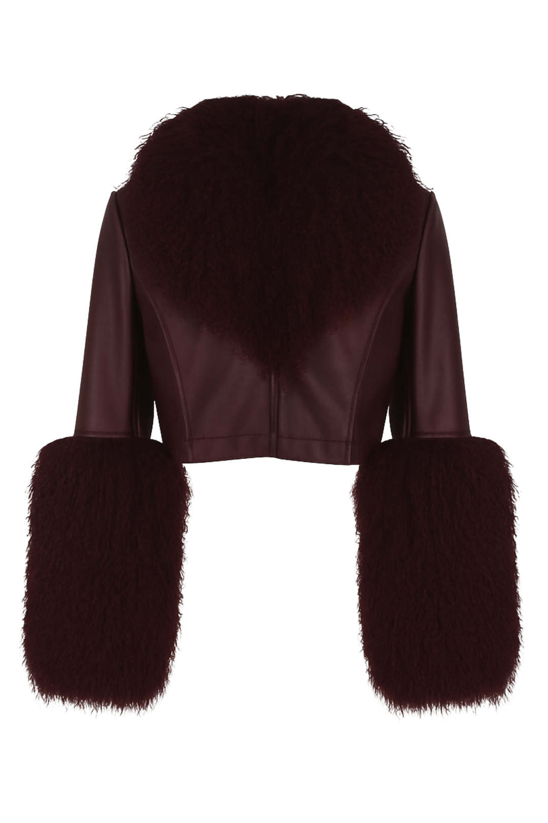 Giacca Giulienne Borgogna in Mongolia