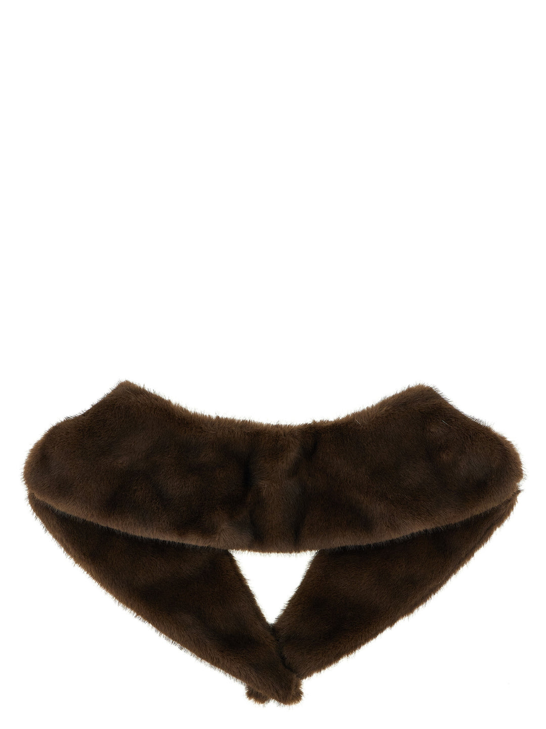 P.A.R.O.S.H. Eco Fur Neck Sciarpe - Marrone | 683e25d74102a59567a90f860225b0890925b581