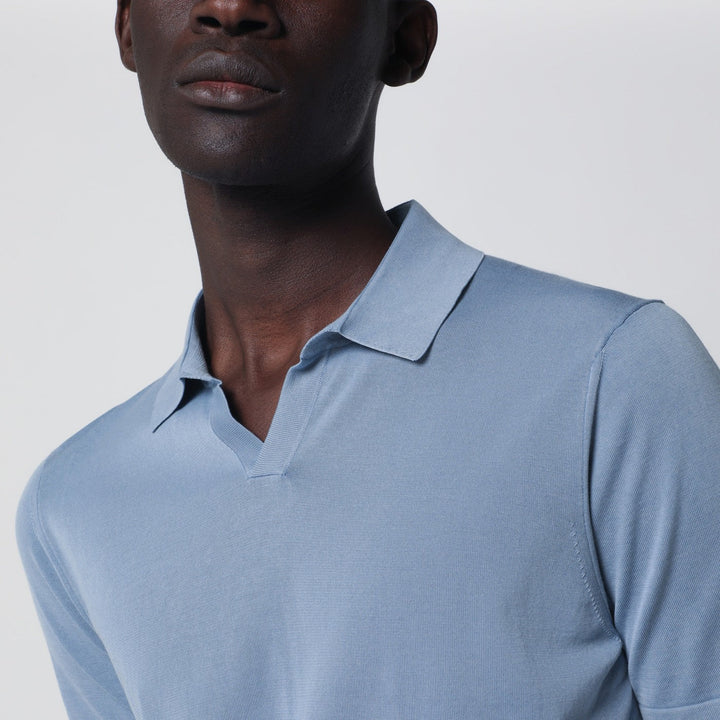 Drumohr Shirts & Tops - Celeste | 9de9d300e981e41a6fc3a1a74802d3201b442204