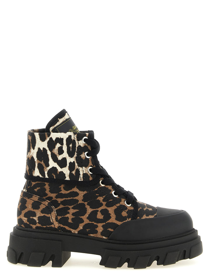 Ganni Denim Ankle Boots Stivali e Stivaletti - Multicolor | 9ecac6657ade9e7ee50d56e2aa47c5195c9bc442