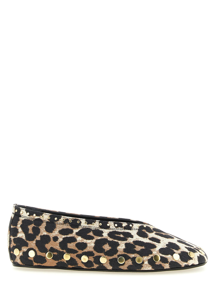 Ganni Jenny Flat shoes - Multicolor | 480f46aabab5174dfb8f3ba9e6a916705ea2c584