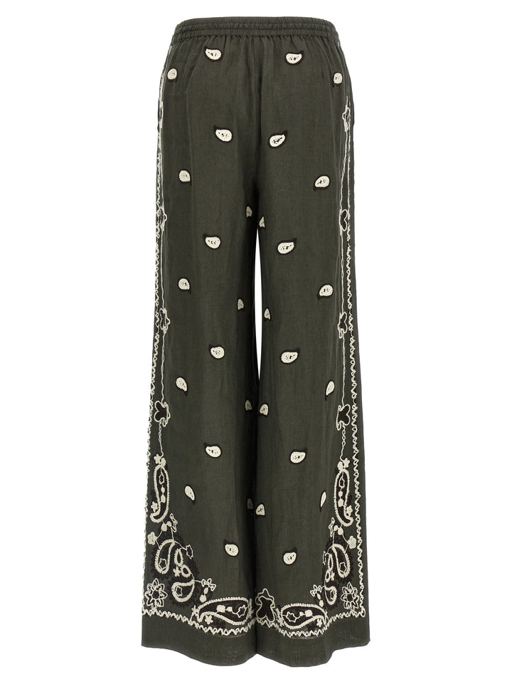 P.A.R.O.S.H. Beach26 Pantaloni - Verde | feed090025db34cc9282d701c247caea987426d0