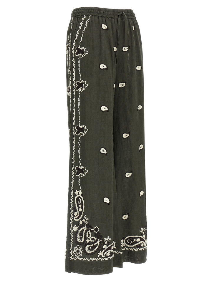 P.A.R.O.S.H. Beach26 Pantaloni - Verde | 63690a7f744e3f6e87faebd565539f4855422e6e