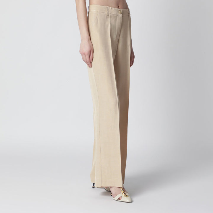 P.A.R.O.S.H. Pantaloni - Beige | d38ab4eed8ad9a3e52fc4645b3d12fc5551980b3