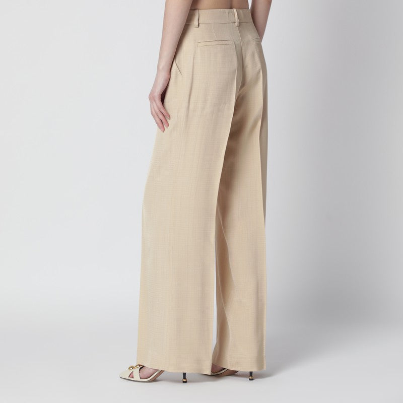 P.A.R.O.S.H. Pantaloni - Beige | 75012fb2a7cc36f484bffc358b77a1d8e77a5b5b