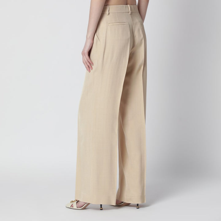 P.A.R.O.S.H. Pantaloni - Beige | 75012fb2a7cc36f484bffc358b77a1d8e77a5b5b