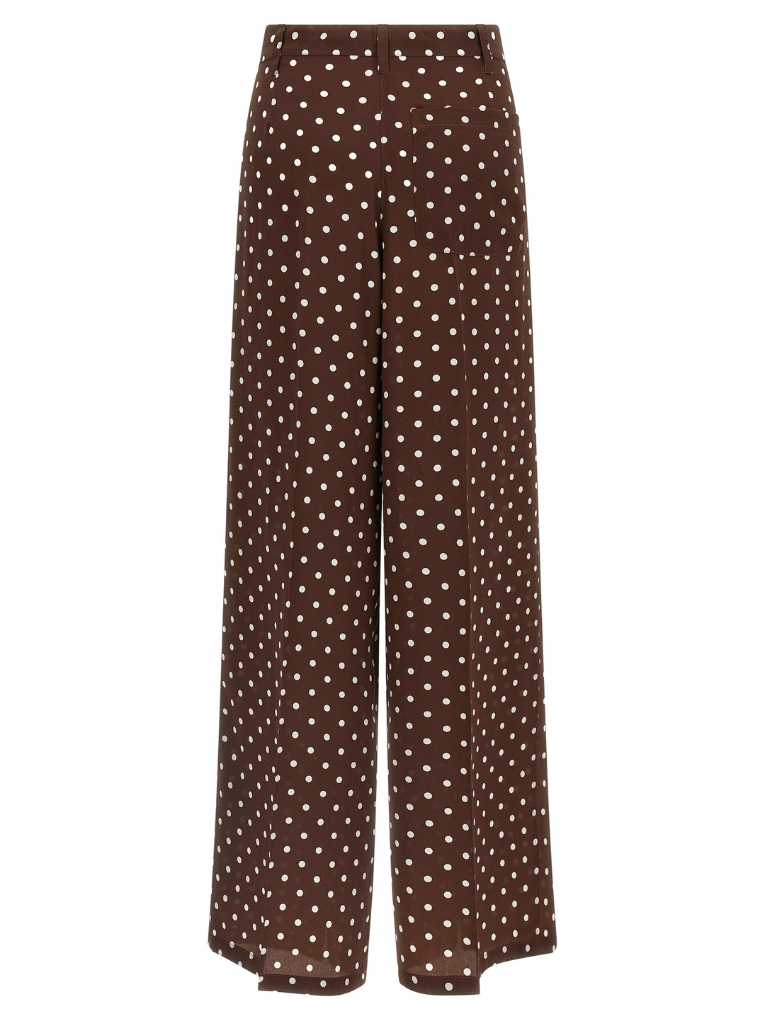 P.A.R.O.S.H. Sbillo Pantaloni - Marrone | d0ef76d4fb6433ed6b3766facc72f9143722d296