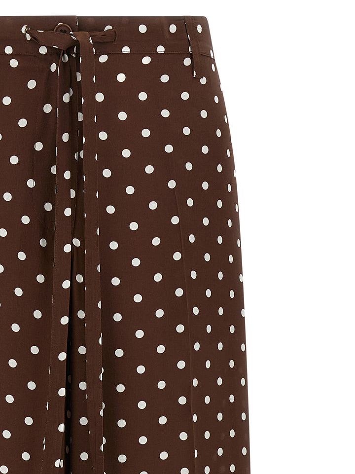 P.A.R.O.S.H. Sbillo Pantaloni - Marrone | 191e186b6cc8e99608f59dbe7de5d845de895005