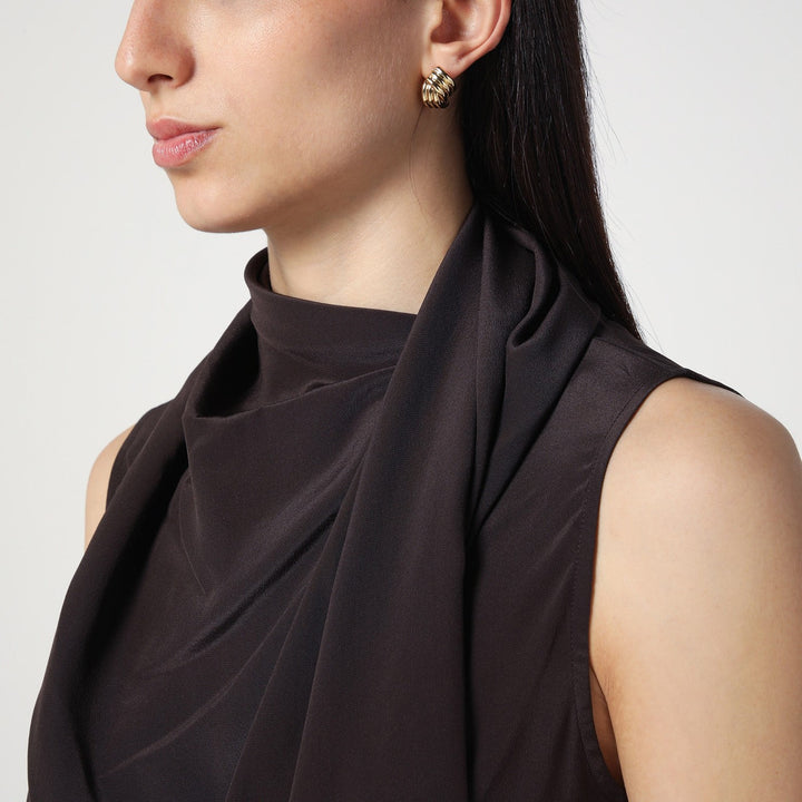P.A.R.O.S.H. Shirts & Tops - Marrone | ba198e4cd7c2e34581490dddd8bff38d8e2f40f1