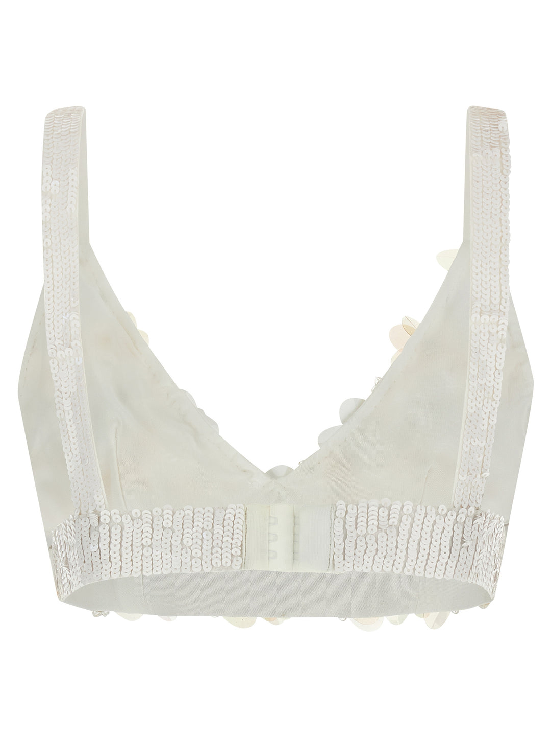P.A.R.O.S.H. Gym Top - Bianco | 1627a4ef395c1557ffd51512b3a9152fefcea13c
