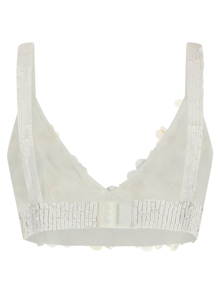 P.A.R.O.S.H. Gym Top - Bianco | 1627a4ef395c1557ffd51512b3a9152fefcea13c