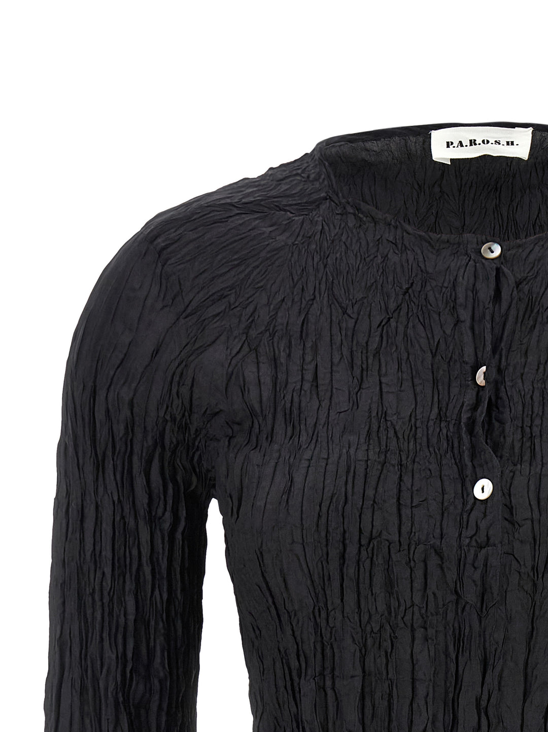 P.A.R.O.S.H. Soph Camicie - Nero | 0b1f4d0362211f202c17a3702998a9dfc41f13db