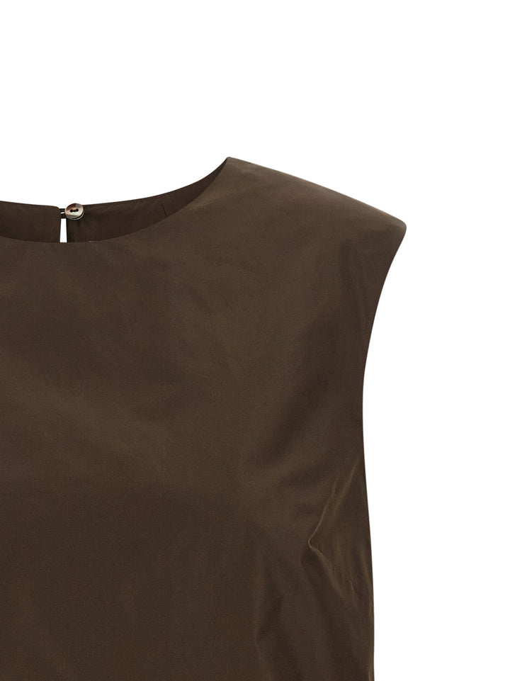 P.A.R.O.S.H. Pimpy26 Top - Marrone | 73d16acebe0f502a5341d5d5d0ac5ce5fcab7676