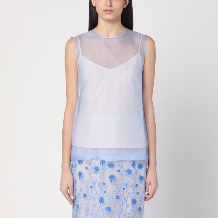 P.A.R.O.S.H. Shirts & Tops - Blu | ebb48912be0505c971ddfa2078dbe0a05cb70de3