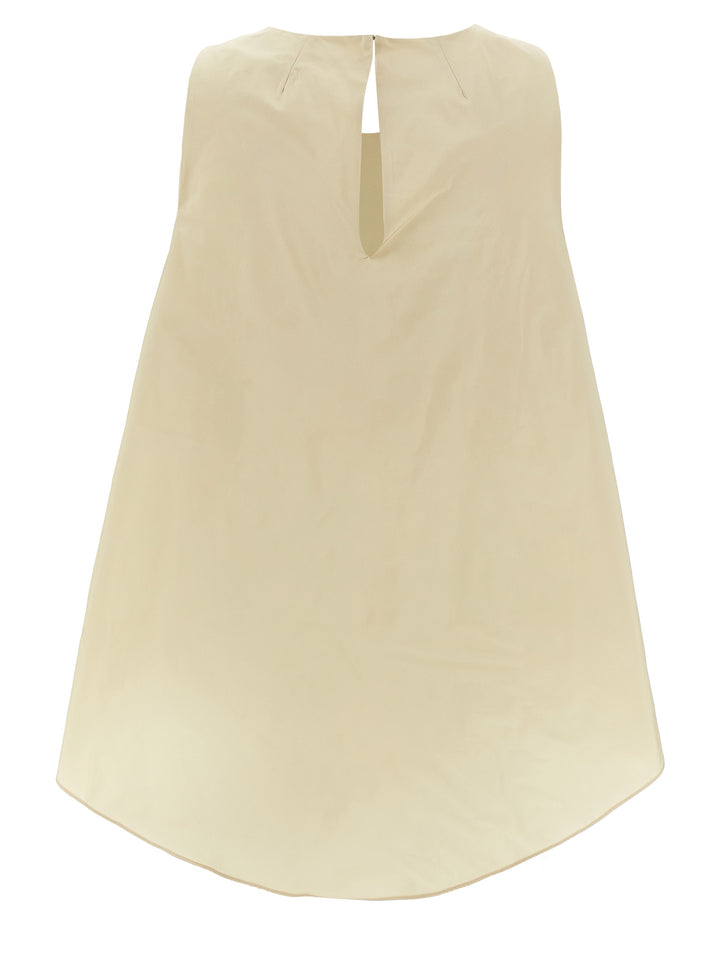 P.A.R.O.S.H. Pimpy Top - Beige | 6d9c6041c7eca3e3d8825f1f451e3698bf35212e