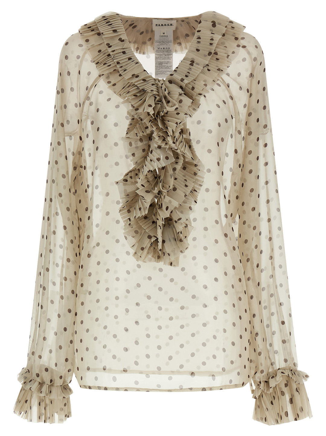P.A.R.O.S.H. Pallina Camicie - Beige | 7c4343c98bd5a9ac4d985176dbd936b4ce1c13fc
