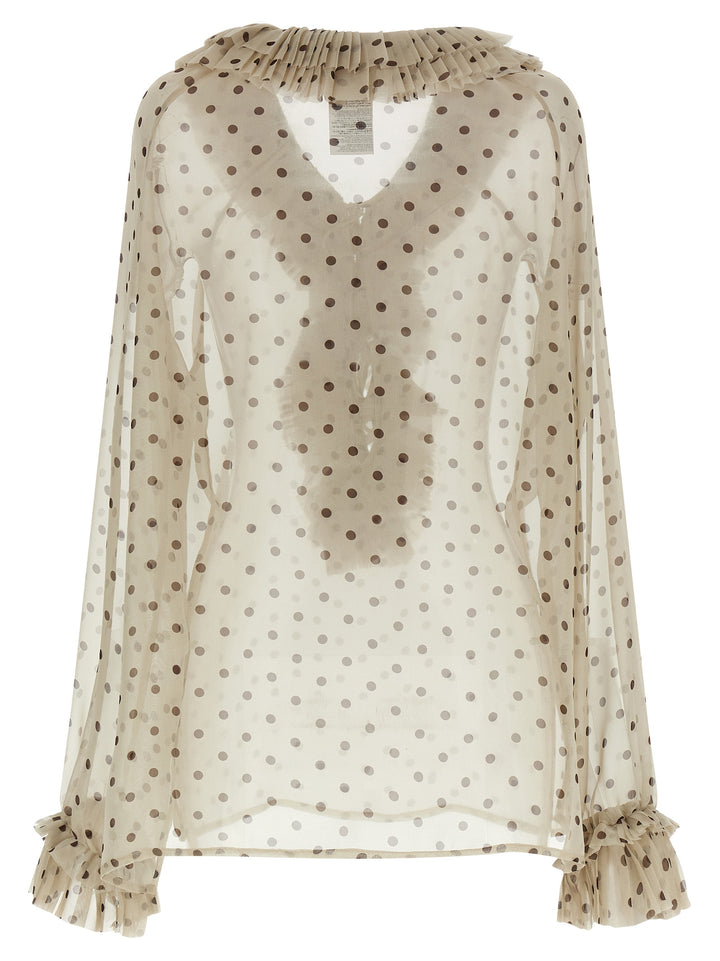 P.A.R.O.S.H. Pallina Camicie - Beige | 84634fbe65620049096824f04b267b67afddecc6