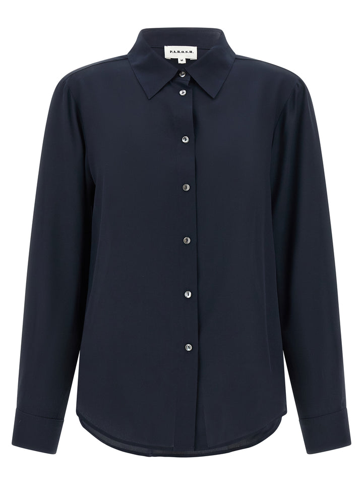 P.A.R.O.S.H. Sweet26 Camicie - Blu | 44c1cb6c47834aa3b0db6fb967a8266a7115e9c3