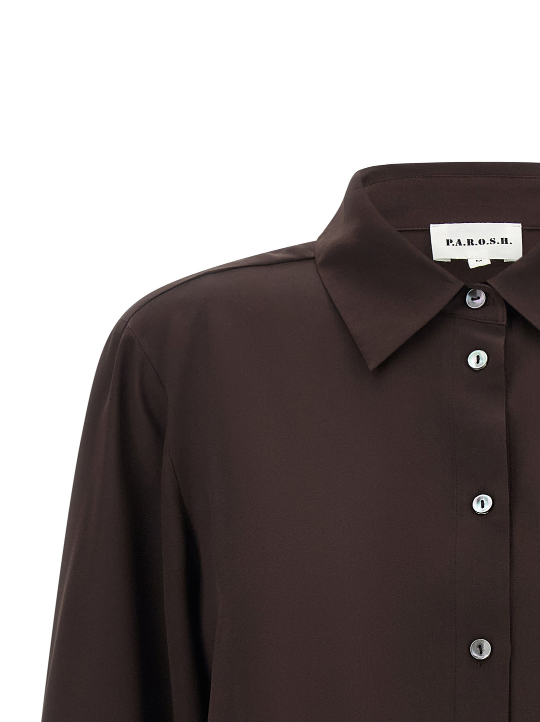 P.A.R.O.S.H. Sweet26 Camicie - Marrone | de8e71f8ff88c566345324c5cc4174bf2bd035db