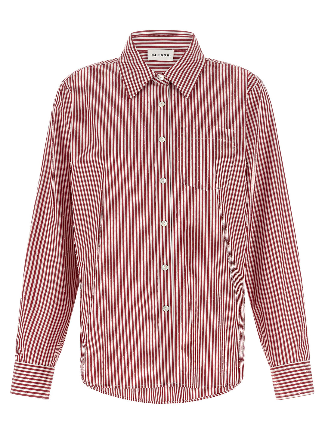 P.A.R.O.S.H. Cashine Camicie - Rosso | d059348242b50ff79d5000c1a4fee21c766d5736