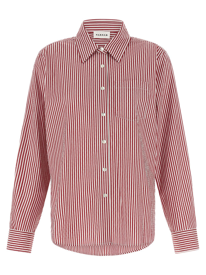 P.A.R.O.S.H. Cashine Camicie - Rosso | d059348242b50ff79d5000c1a4fee21c766d5736