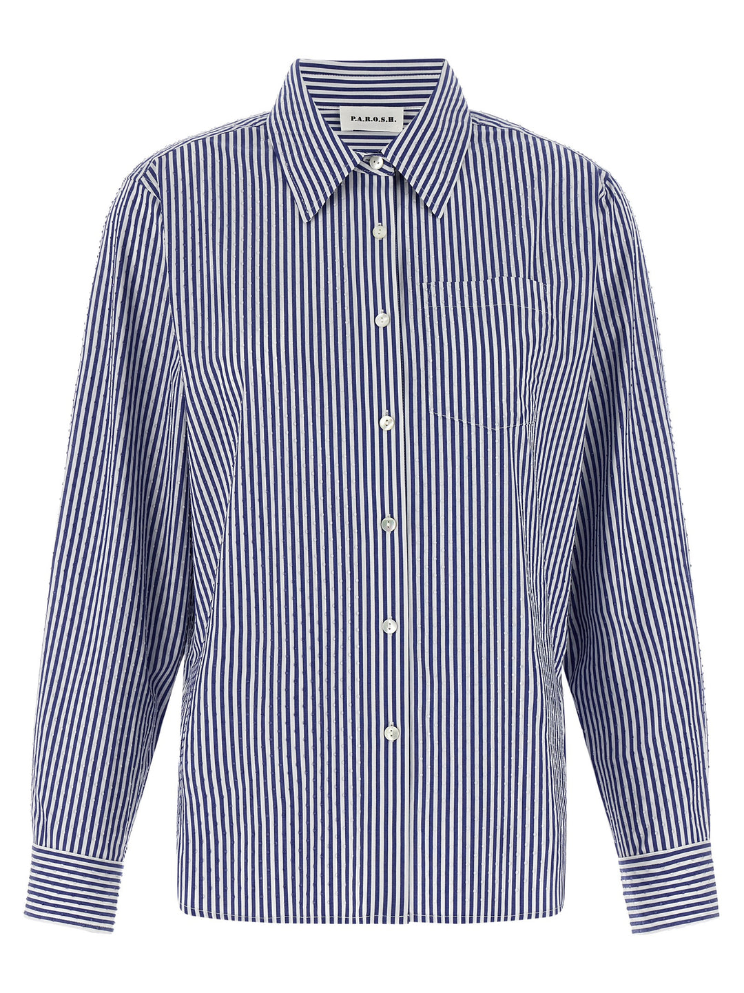 P.A.R.O.S.H. Cashine Camicie - Blu | 9b610ffb9f9fc64275f2363f45b495685ccef882