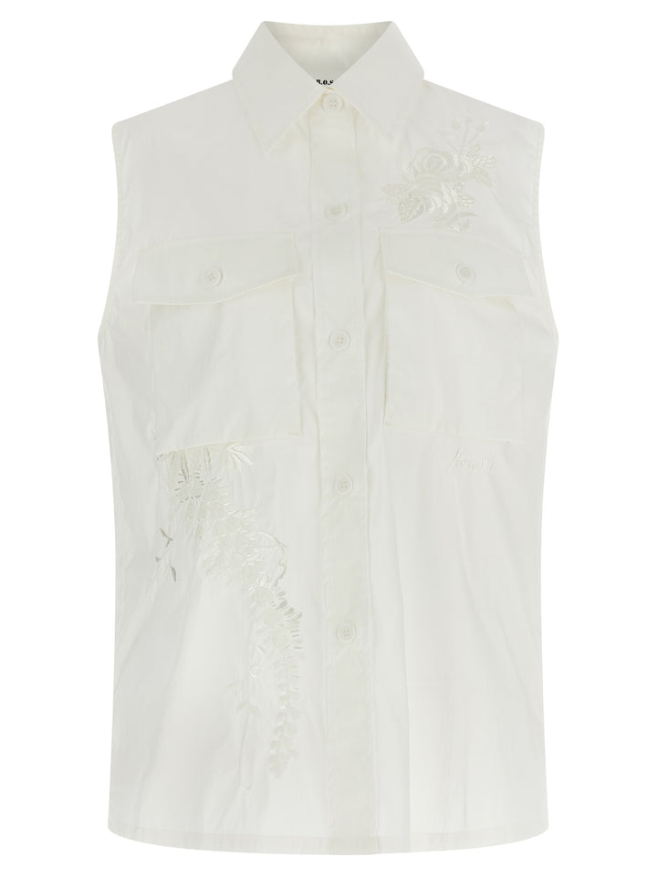 P.A.R.O.S.H. Ninja26 Camicie - Bianco | 420fa797e5f2e255c3e0fa606d5e70cdb93f96c3