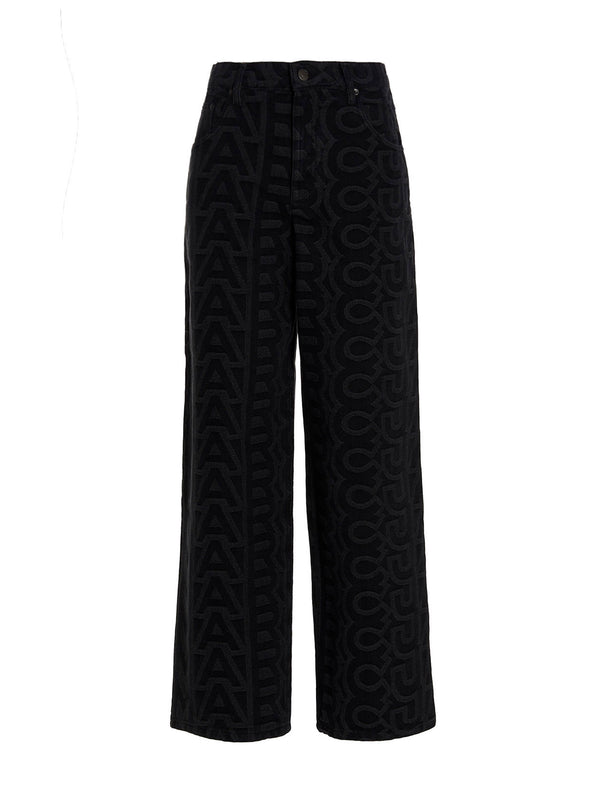 Monogram Jeans Nero