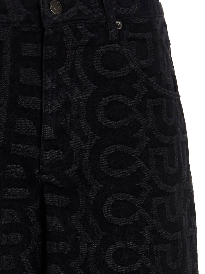 Marc Jacobs Monogram Jeans - Nero | 7adbeafe7a2ce88b9f3ab3dc050212f29d916d53