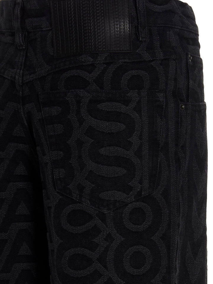 Marc Jacobs Monogram Jeans - Nero | a56944305f76c44864f197444b125b6e01d61c80