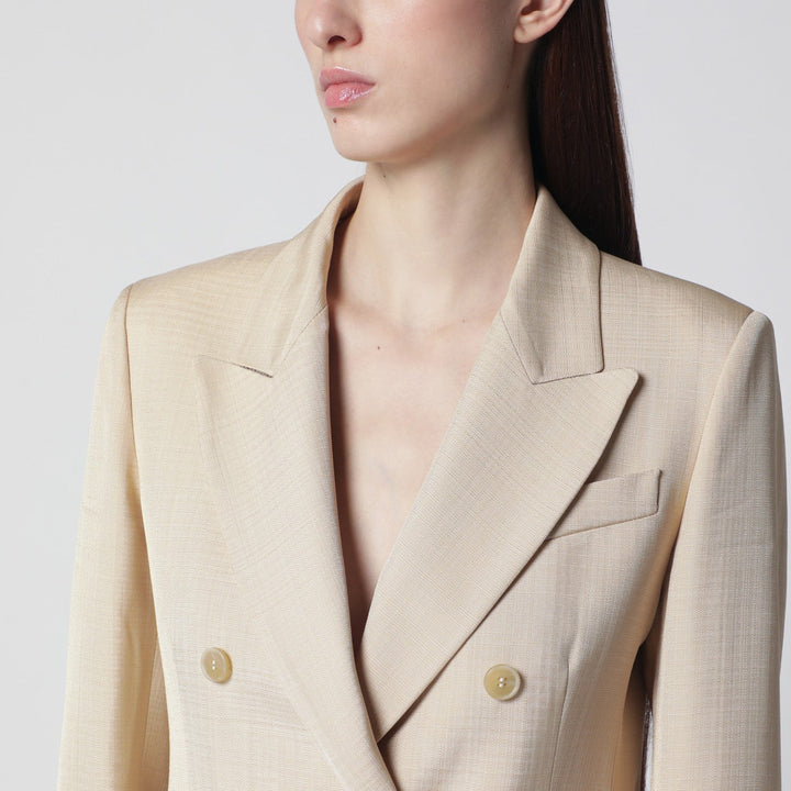 P.A.R.O.S.H. Coats & Jackets - Beige | 39d30956ef8d597c160bdf4651f6560a247ae8e8